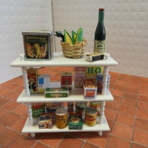 keukenrek + items