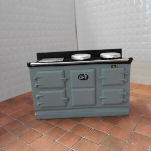 Aga fornuis blauw