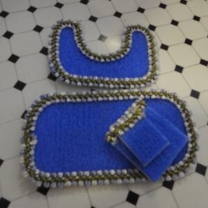 badkamerset blauw