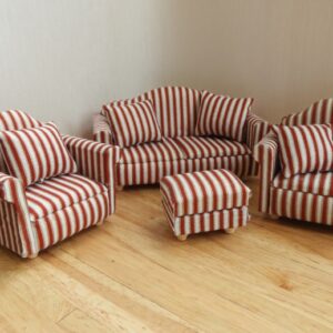 bankstel rood/wit