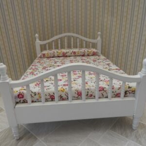 wit tweepersoonsbed