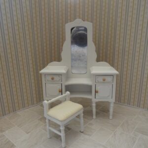 toilettafel wit + krukje