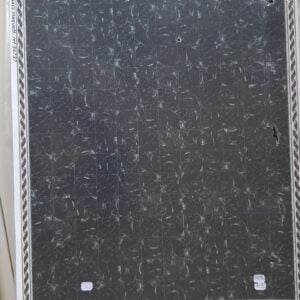 gemarmerde vloer - kunststof - 41x30cm