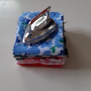 strijkijzer met stofjes