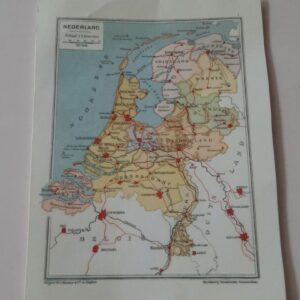 landkaart Nederland