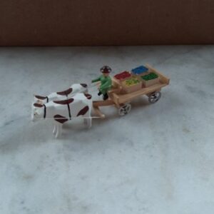 koets met paarden - hout - handwerk