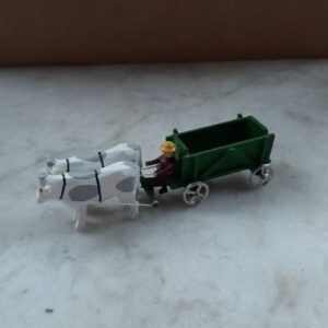 koets met paarden - hout - handwerk
