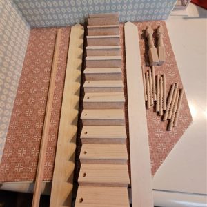 Trap met trapleuning (compleet)