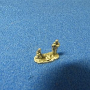 beeldje stalletje zilver