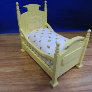 kinderbed  geel