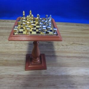 schaakspeel met tafel noten
